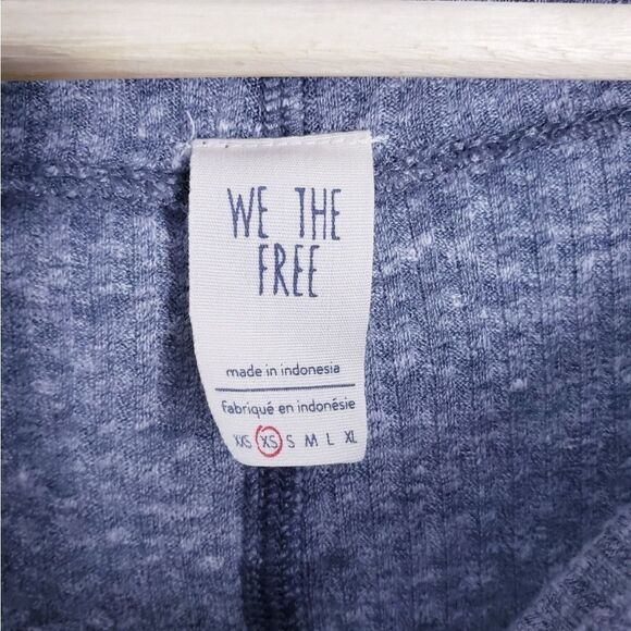 Free People We The Free Londontown Oversized Sweater Tunic In Deep Ocean - Picture 7 of 7